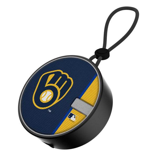 Milwaukee Brewers Endzone Solid Waterproof Speaker