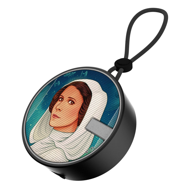 Star Wars Princess Leia Organa Portrait Waterproof Speaker