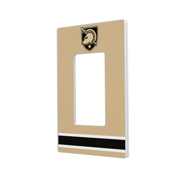 United States Military Academy Black Knights Stripe Hidden-Screw Light Switch Plate