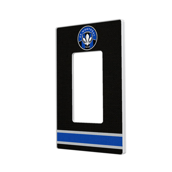 CF Montreal  Stripe Hidden-Screw Light Switch Plate