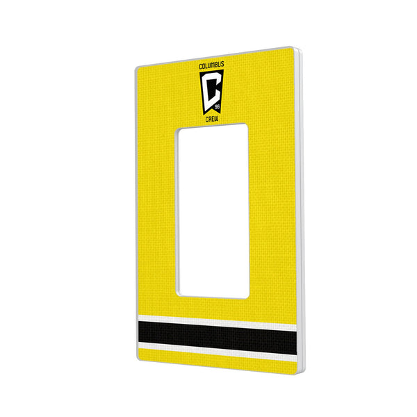 Columbus Crew  Stripe Hidden-Screw Light Switch Plate