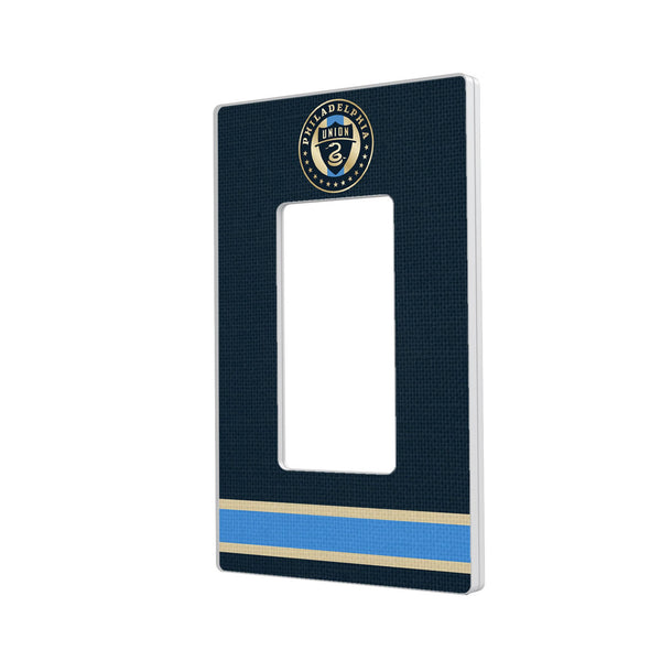 Philadelphia Union   Stripe Hidden-Screw Light Switch Plate