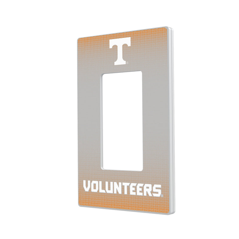 Tennessee Volunteers Linen Hidden-Screw Light Switch Plate