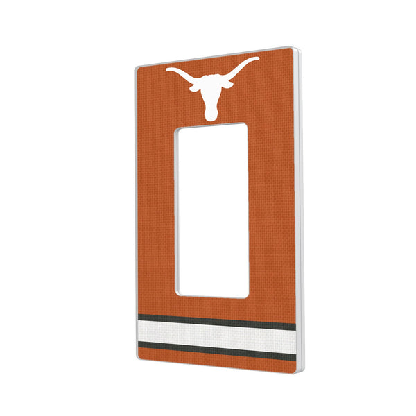 University of Texas Longhorns Stripe Hidden-Screw Light Switch Plate