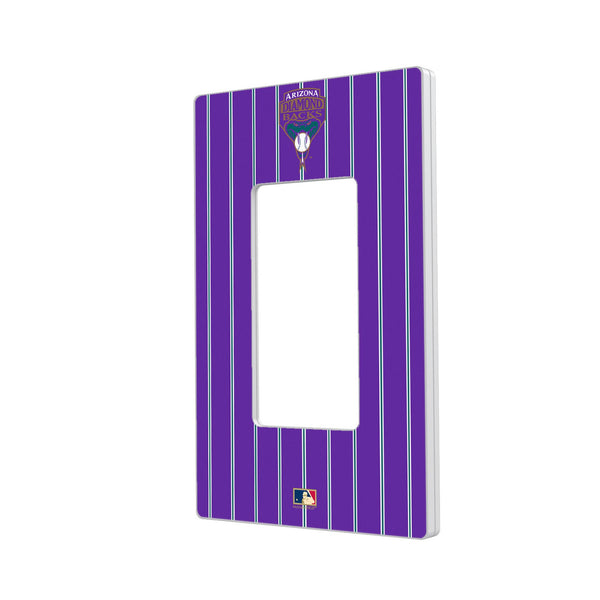 Arizona Diamondbacks 1999-2006 - Cooperstown Collection Pinstripe Hidden-Screw Light Switch Plate