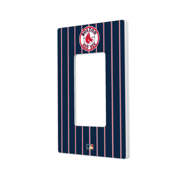 Boston Red Sox 1976-2008 - Cooperstown Collection Pinstripe Hidden-Screw Light Switch Plate