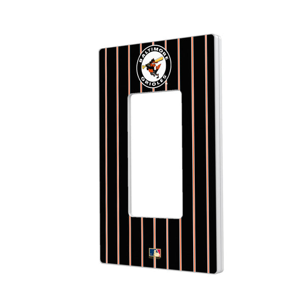 Baltimore Orioles 1966-1969 - Cooperstown Collection Pinstripe Hidden-Screw Light Switch Plate