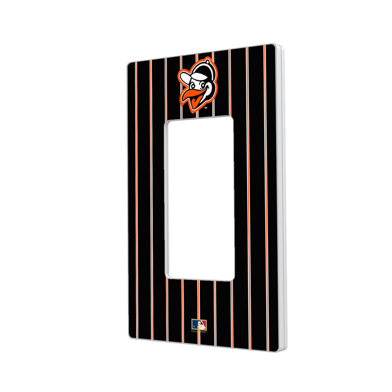 Baltimore Orioles 1955 - Cooperstown Collection Pinstripe Hidden-Screw Light Switch Plate