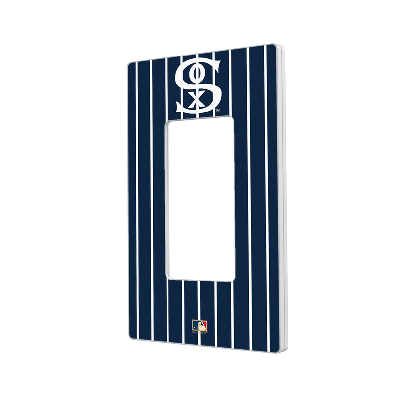 Chicago White Sox Road 1919-1921 - Cooperstown Collection Pinstripe Hidden-Screw Light Switch Plate