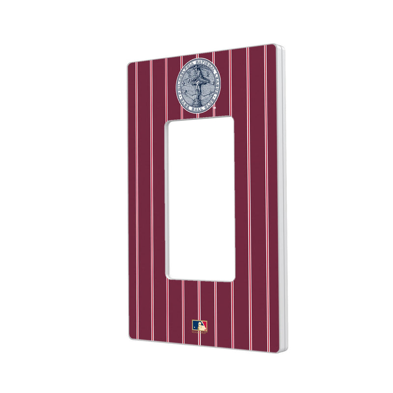 Philadelphia Phillies 1915-1943 - Cooperstown Collection Pinstripe Hidden-Screw Light Switch Plate