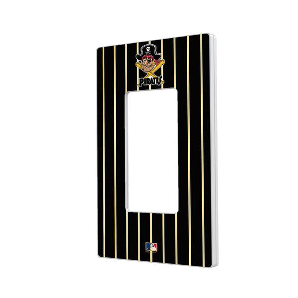 Pittsburgh Pirates 1958-1966 - Cooperstown Collection Pinstripe Hidden-Screw Light Switch Plate