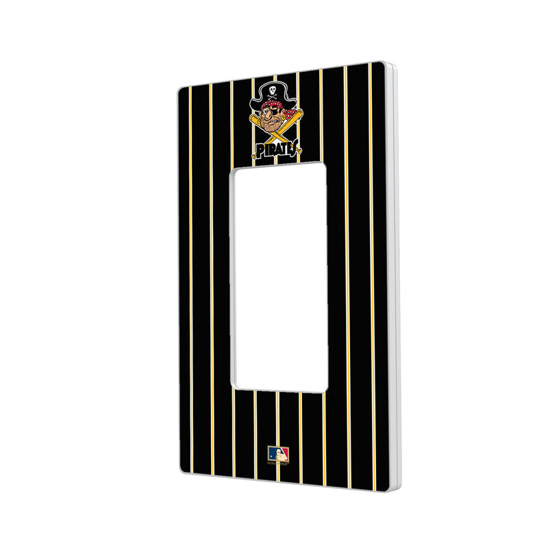 Pittsburgh Pirates 1958-1966 - Cooperstown Collection Pinstripe Hidden-Screw Light Switch Plate