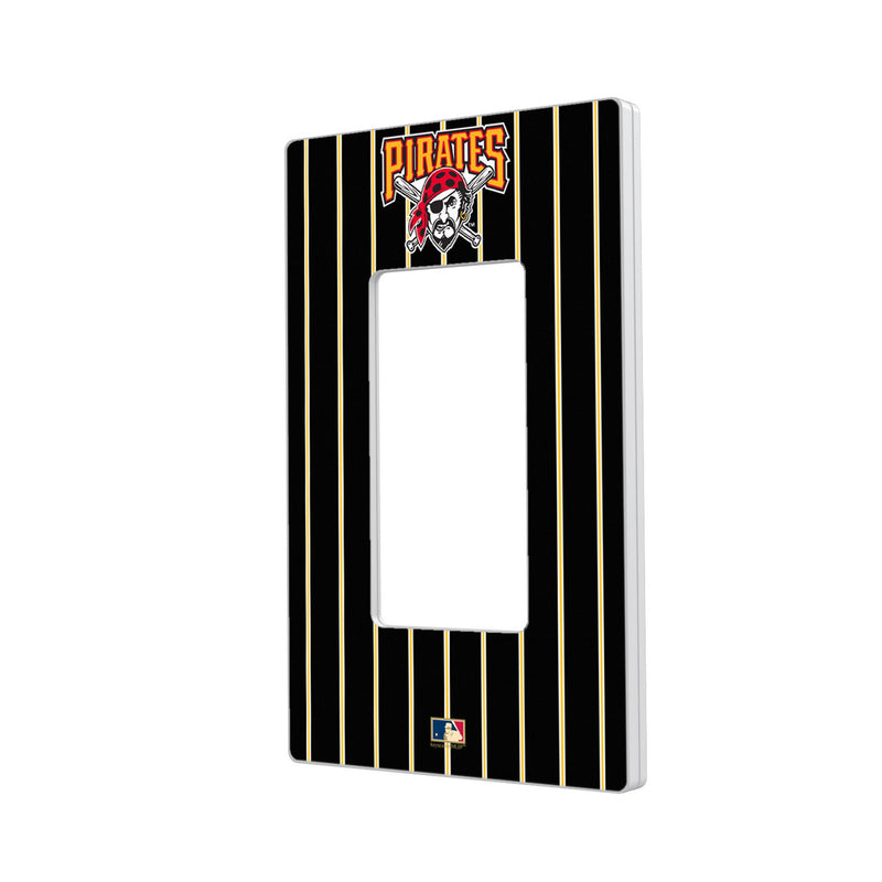 Pittsburgh Pirates 1997-2013 - Cooperstown Collection Pinstripe Hidden-Screw Light Switch Plate