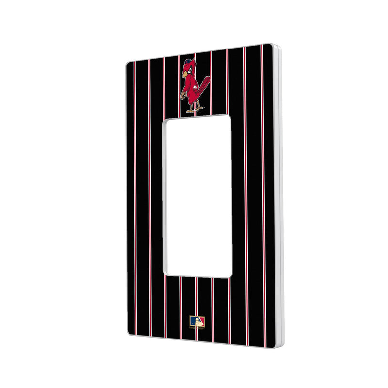 St Louis Cardinals 1950s - Cooperstown Collection Pinstripe Hidden-Screw Light Switch Plate