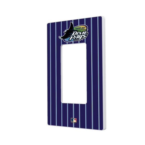 Tampa Bay 1998-2000 - Cooperstown Collection Pinstripe Hidden-Screw Light Switch Plate