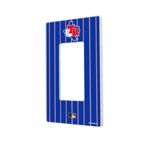 Texas Rangers 1981-1983 - Cooperstown Collection Pinstripe Hidden-Screw Light Switch Plate