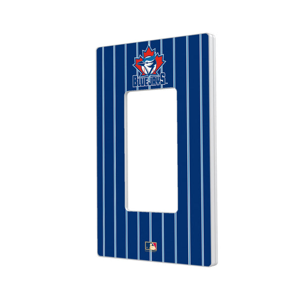 Toronto Blue Jays 1997-2002 - Cooperstown Collection Pinstripe Hidden-Screw Light Switch Plate