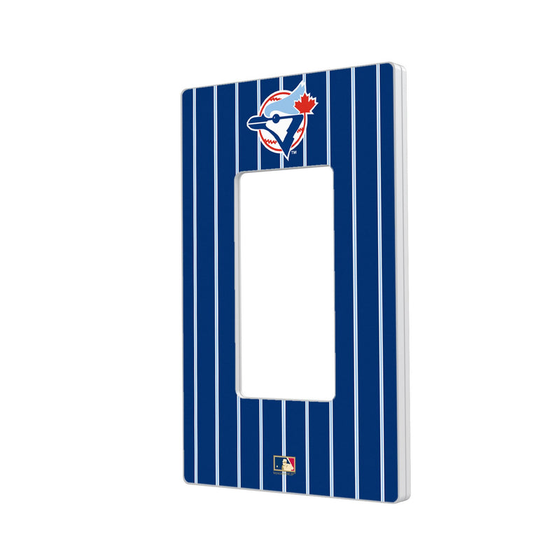 Toronto Blue Jays 1977-1988 - Cooperstown Collection Pinstripe Hidden-Screw Light Switch Plate