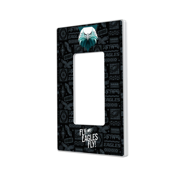 Philadelphia Eagles 2024 Illustrated Limited Edition Hidden-Screw Light Switch Plate