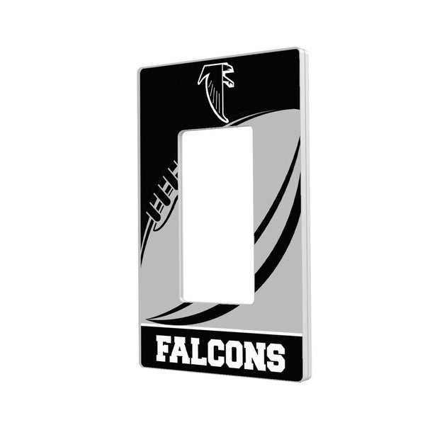 Atlanta Falcons Classic  Passtime Hidden-Screw Light Switch Plate