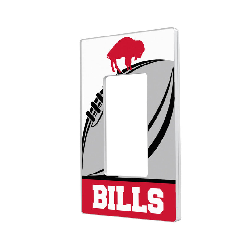 Buffalo Bills Historic Collection Passtime Hidden-Screw Light Switch Plate