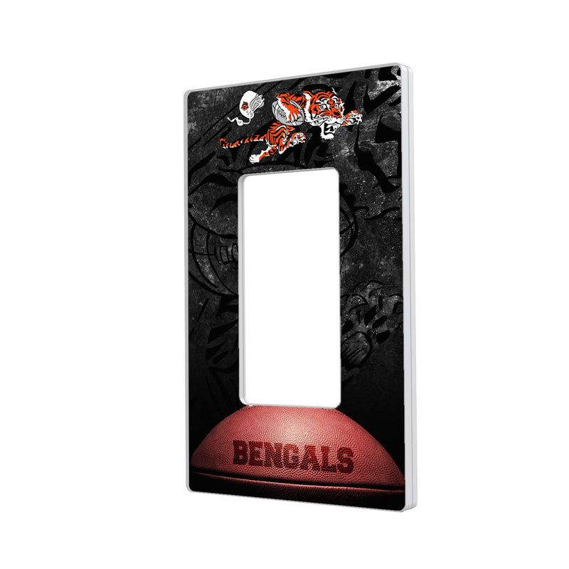 Cincinnati Bengals Historic Collection Legendary Hidden-Screw Light Switch Plate