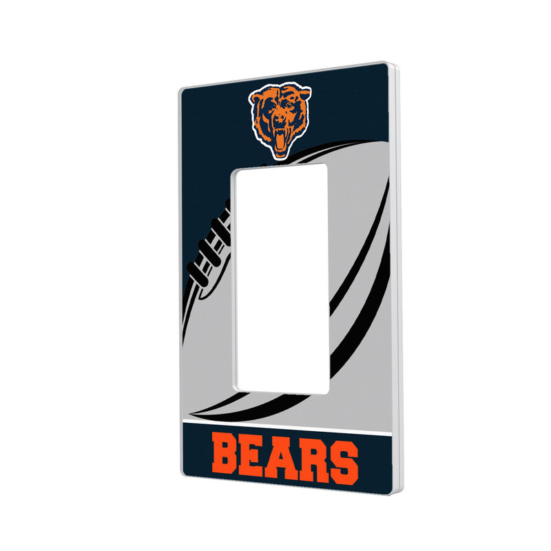 Chicago Bears 1946 Historic Collection Passtime Hidden-Screw Light Switch Plate