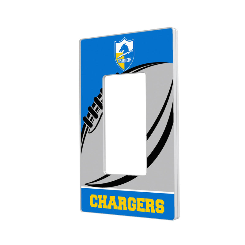 Los Angeles Chargers Historic Collection Passtime Hidden-Screw Light Switch Plate