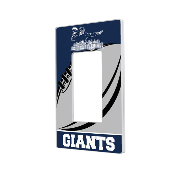 New York Giants 1960-1966 Historic Collection Passtime Hidden-Screw Light Switch Plate