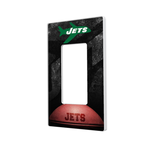 New York Jets 1963 Historic Collection Legendary Hidden-Screw Light Switch Plate