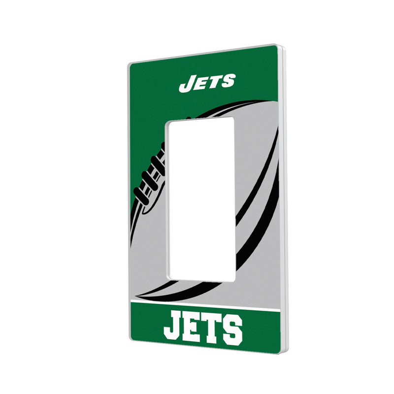 New York Jets 1963 Historic Collection Passtime Hidden-Screw Light Switch Plate