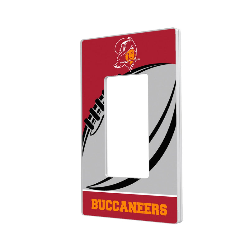 Tampa Bay Buccaneers Historic Collection Passtime Hidden-Screw Light Switch Plate