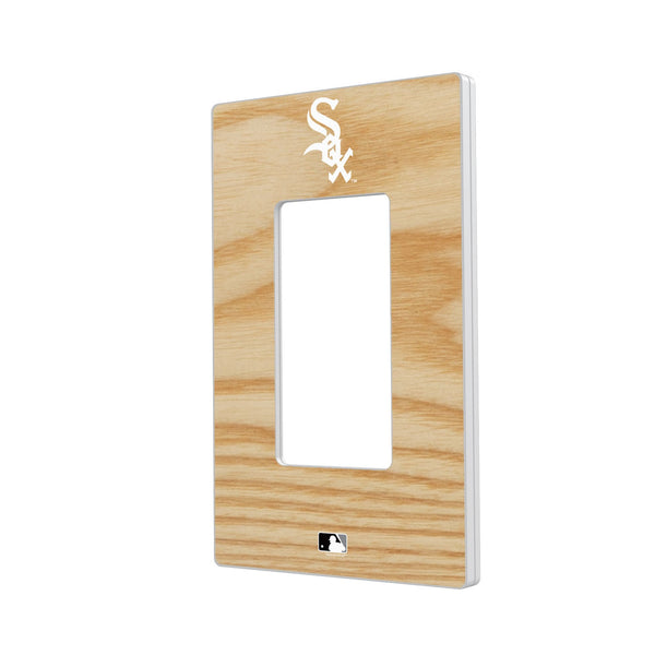 Chicago White Sox Baseball Bat Hidden-Screw Light Switch Plate