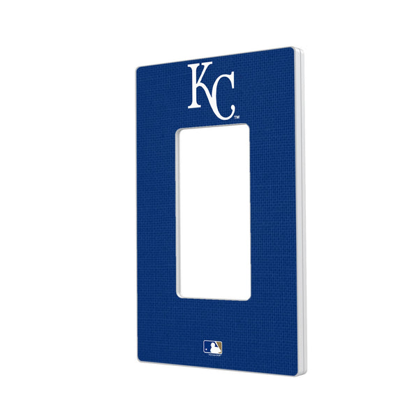 Kansas City Royals Solid Hidden-Screw Light Switch Plate