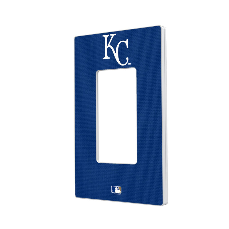 Kansas City Royals Solid Hidden-Screw Light Switch Plate