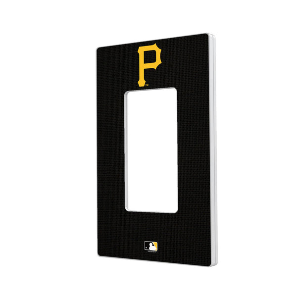 Pittsburgh Pirates Solid Hidden-Screw Light Switch Plate