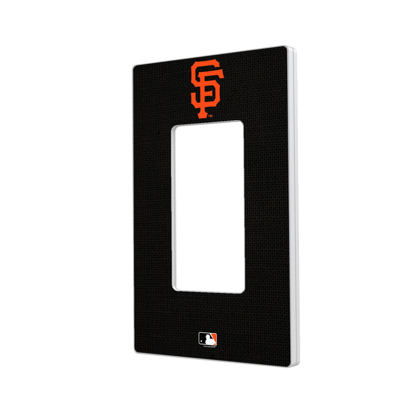 San Francisco Giants Solid Hidden-Screw Light Switch Plate