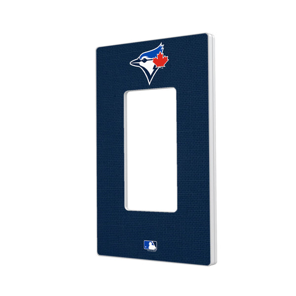 Toronto Blue Jays Solid Hidden-Screw Light Switch Plate