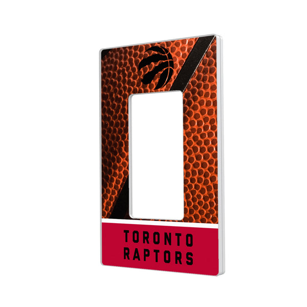 Toronto Raptors Basketball Hidden-Screw Light Switch Plate