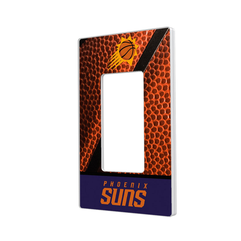 Phoenix Suns Basketball Hidden-Screw Light Switch Plate