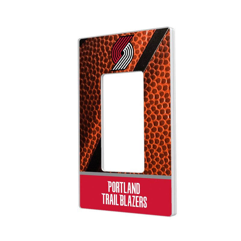 Portland Trail Blazers Basketball Hidden-Screw Light Switch Plate