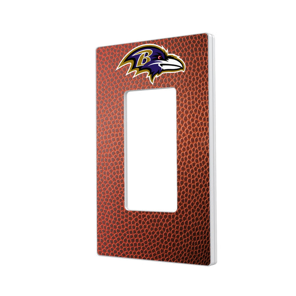 Baltimore Ravens Football Hidden-Screw Light Switch Plate