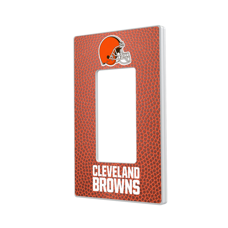 Cleveland Browns Football Hidden-Screw Light Switch Plate