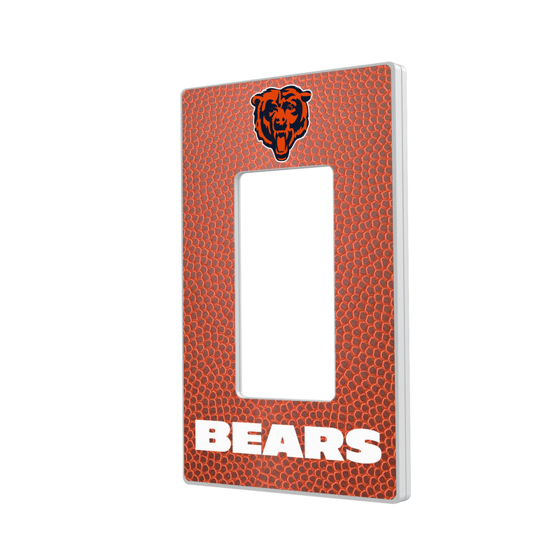 Chicago Bears Football Hidden-Screw Light Switch Plate