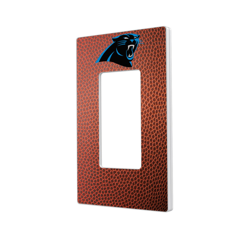 Carolina Panthers Football Hidden-Screw Light Switch Plate