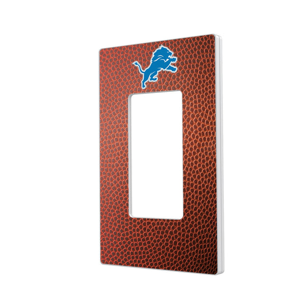 Detroit Lions Football Hidden-Screw Light Switch Plate