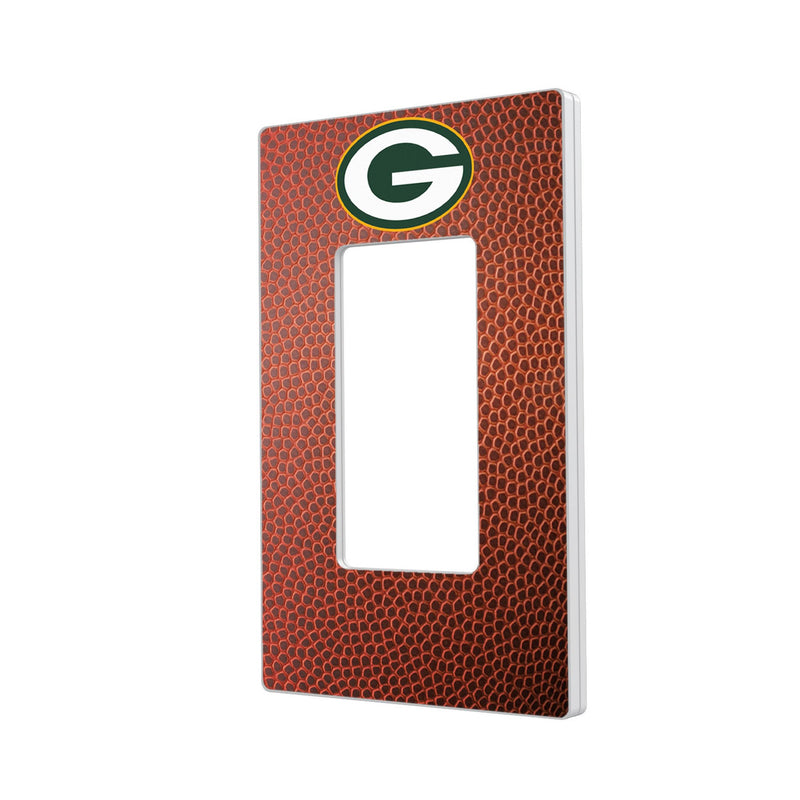 Green Bay Packers Football Hidden-Screw Light Switch Plate