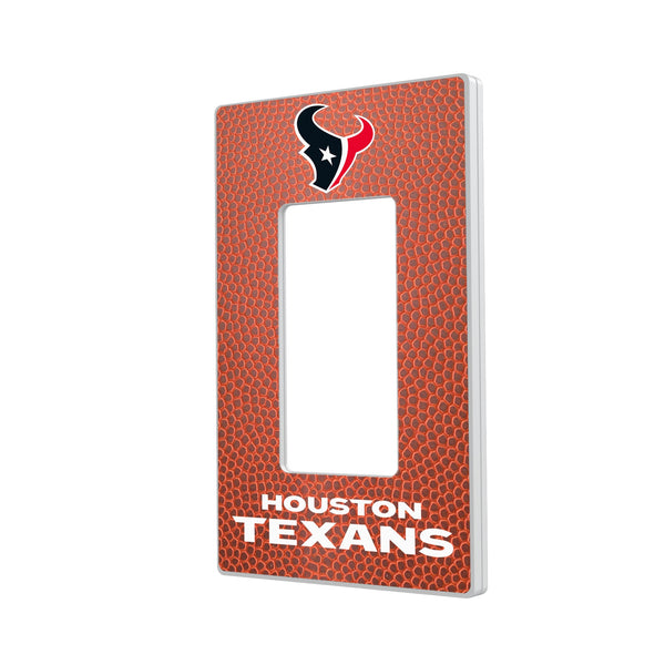 Houston Texans Football Hidden-Screw Light Switch Plate