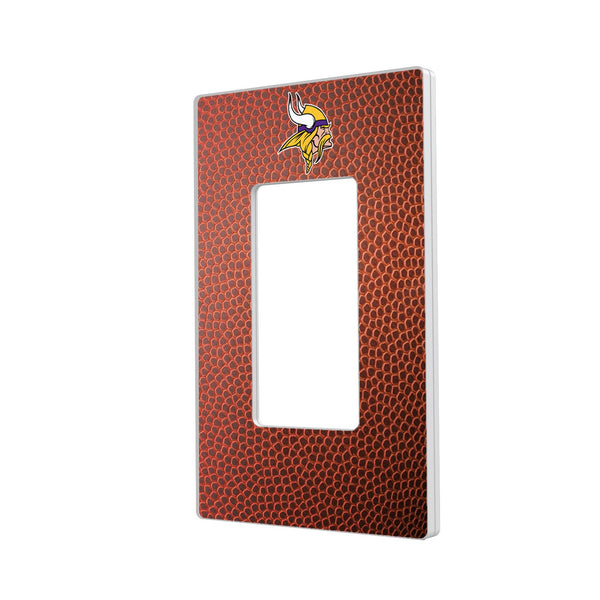 Minnesota Vikings Football Hidden-Screw Light Switch Plate