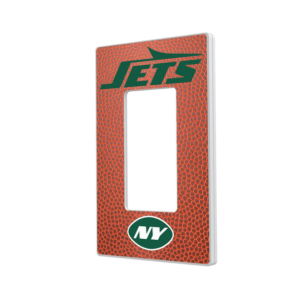 New York Jets Football Hidden-Screw Light Switch Plate